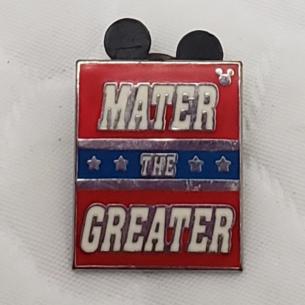 Disney Pin Mater the Greater